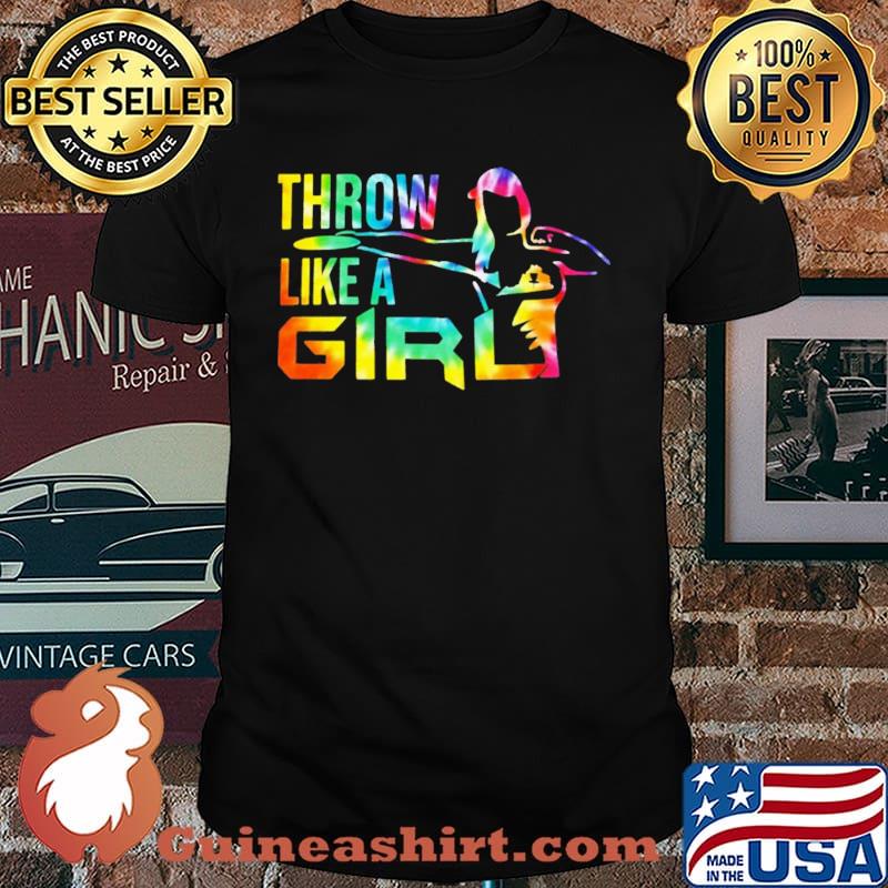 Throw Like A Girl Disc Golf Shirt