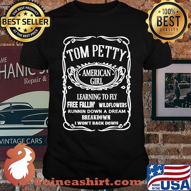 Tom Petty American Girl Learning To Fly T-shirt