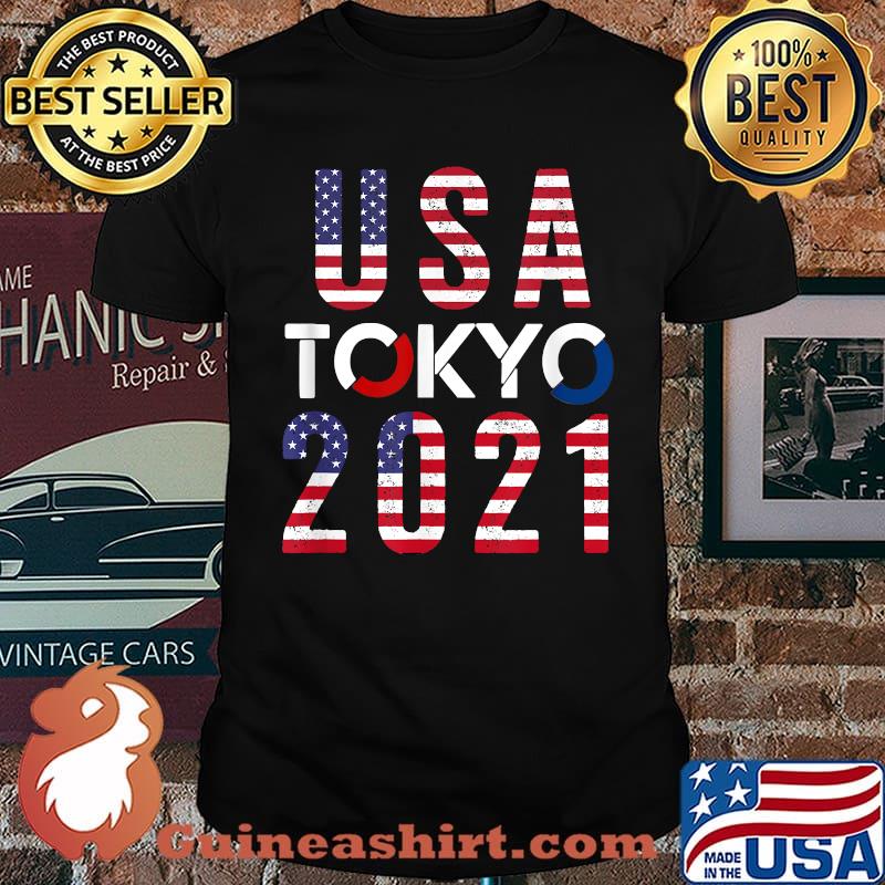 USA 2021 sports America Japan Tokyo T-Shirt