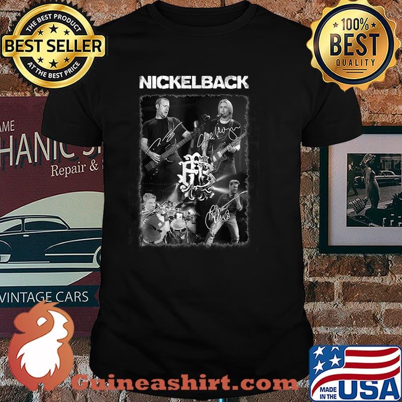 Vintage Nickelbacks Art Rock Band Legend 80s 90s T-Shirt