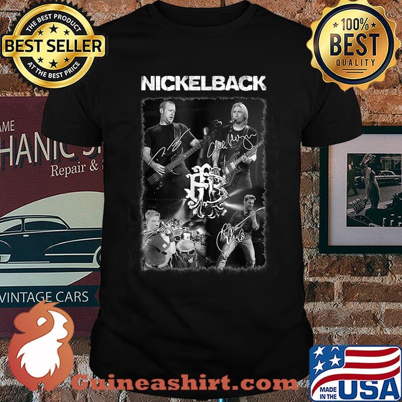 Vintage Nickelbacks Art Rock Band Legend 80s 90s T-Shirt