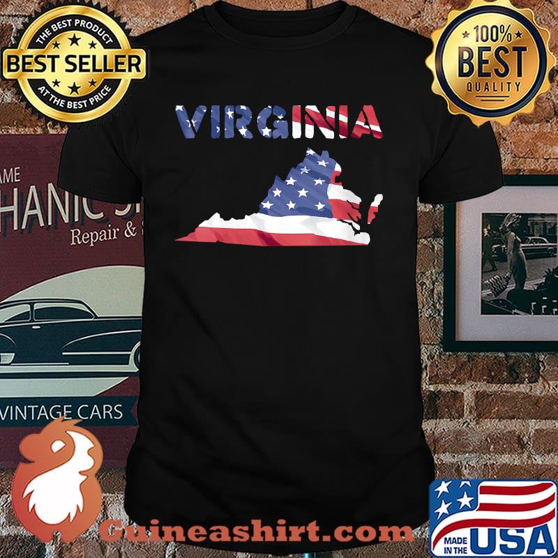 VIRGINIA PROUD UNITED STATES AMERICA PATRIOT USA FLAG PRIDE T-Shirt