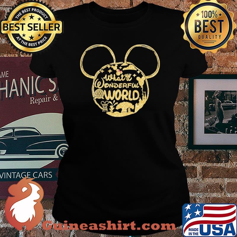 What A Wonder World Disney Shirt Laides tee