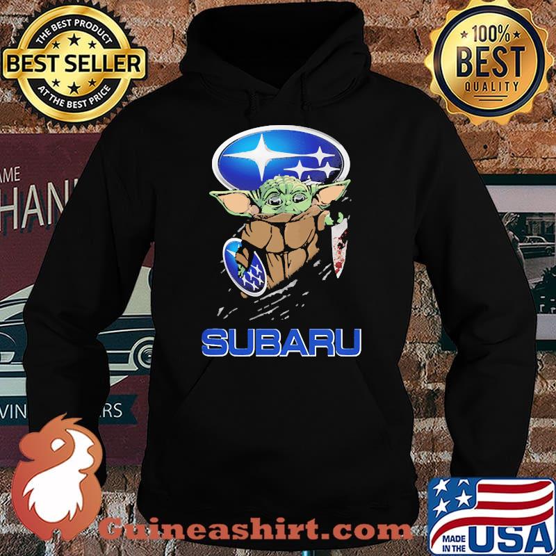 Yoda knife blood subaru logo s Hoodie