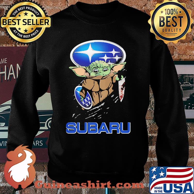 Yoda knife blood subaru logo s Sweater