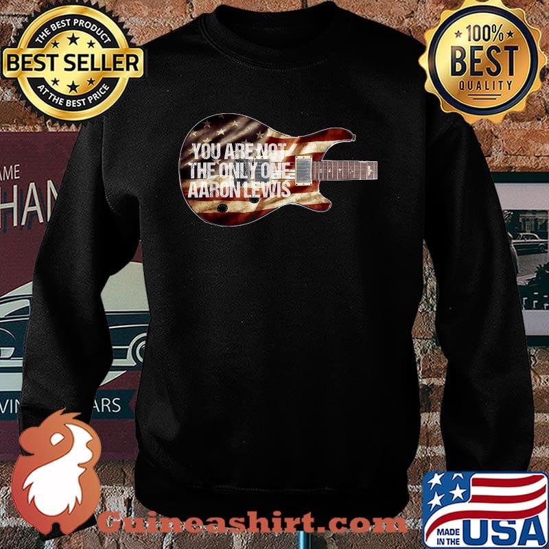 You Are Not The Only One Aaron Lwwis Bass American Flag T-Shirt Sweater