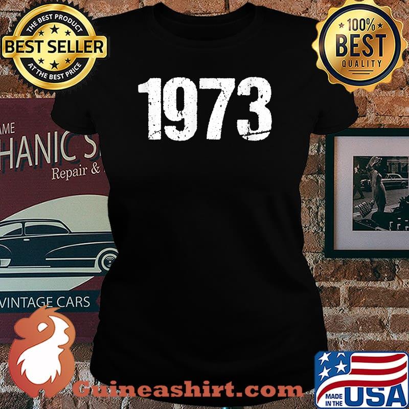1973 Feminism Pro Choice Women's Rights Justice T-Shirt Laides tee