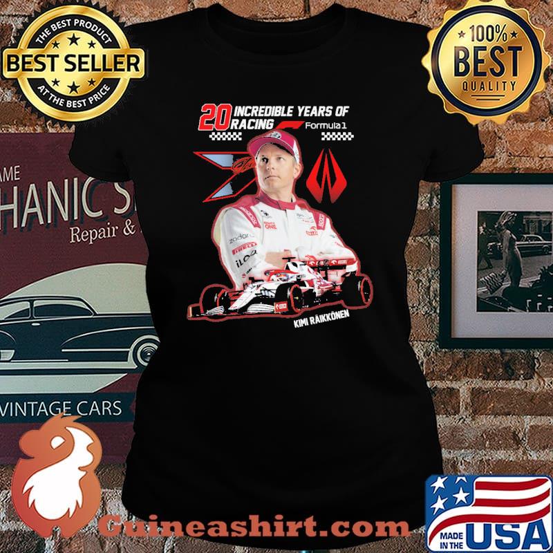 20 incrediblle years of racing kimi raikkonen s Laides tee