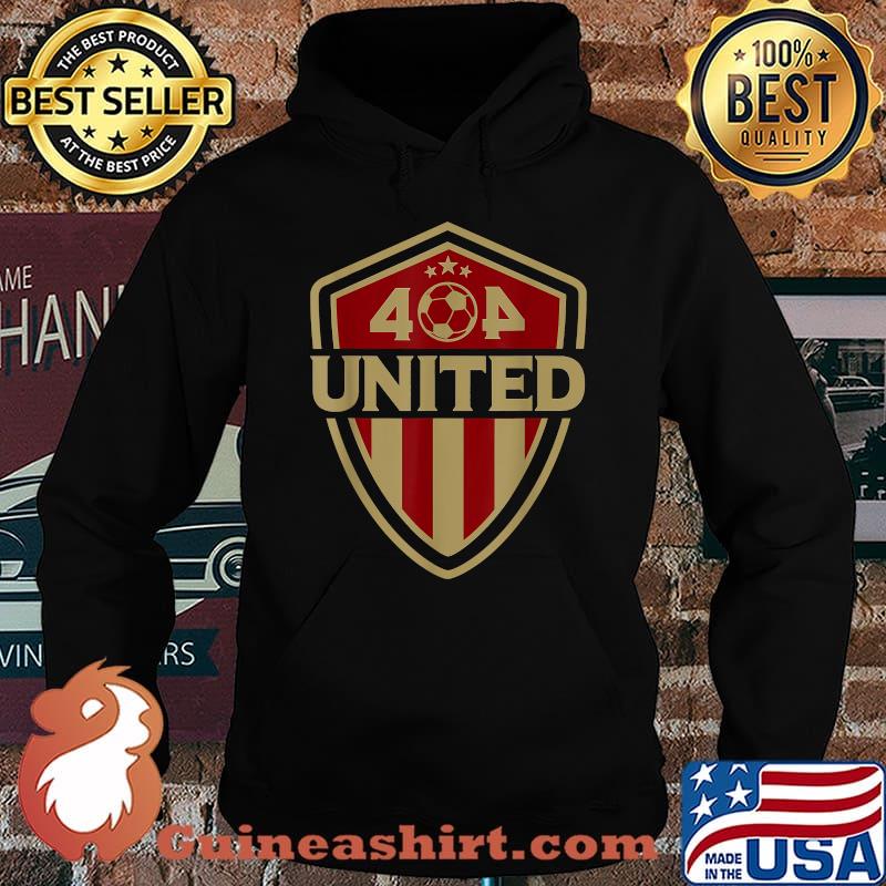 404 United Atlanta Soccer Original Design Badge Jersey T-Shirt Hoodie