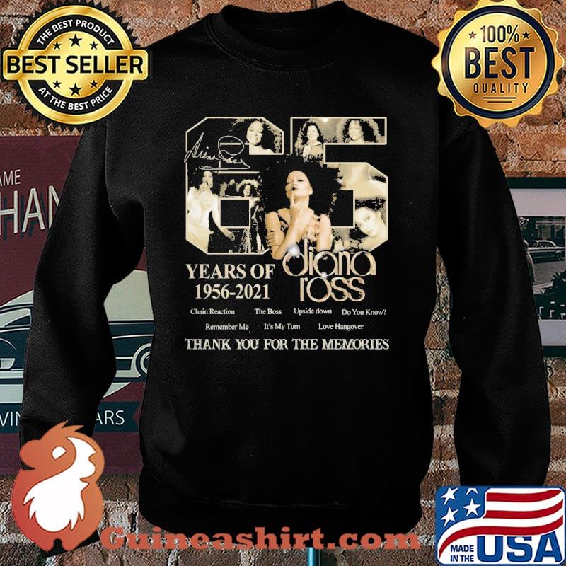 65 years of 1956-2021 Diana I'oss thank you for the memories s Sweater