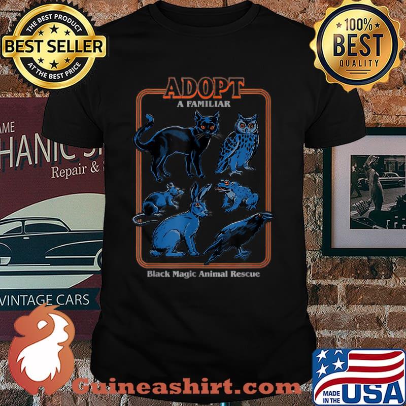Adopt A Familiar Black Magic Animal Rescue T-Shirt