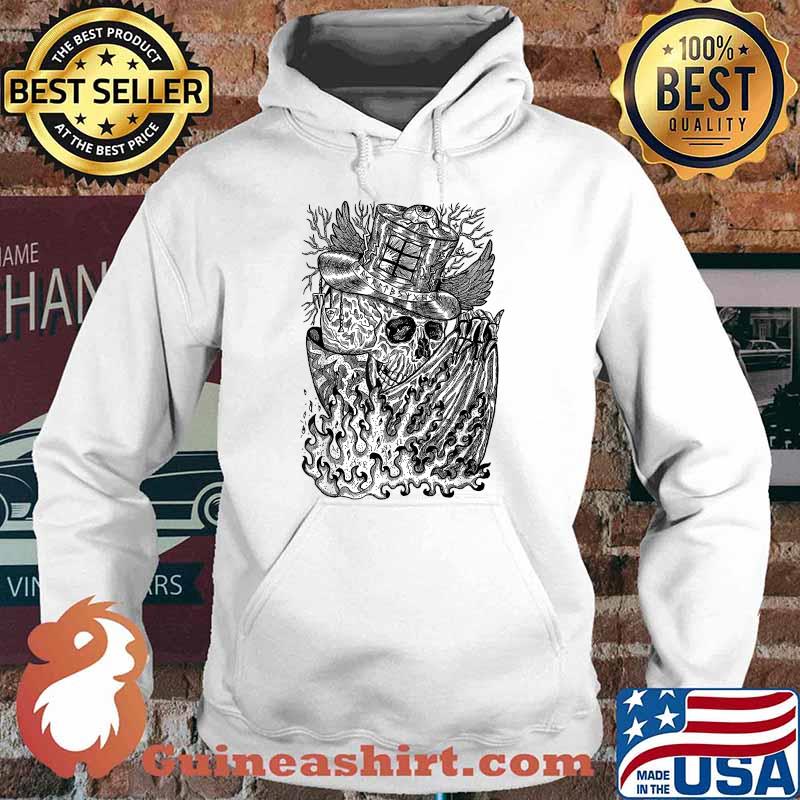 Aesthetic Goth Skeleton Magician Occult Tarot T-Shirt Hoodie