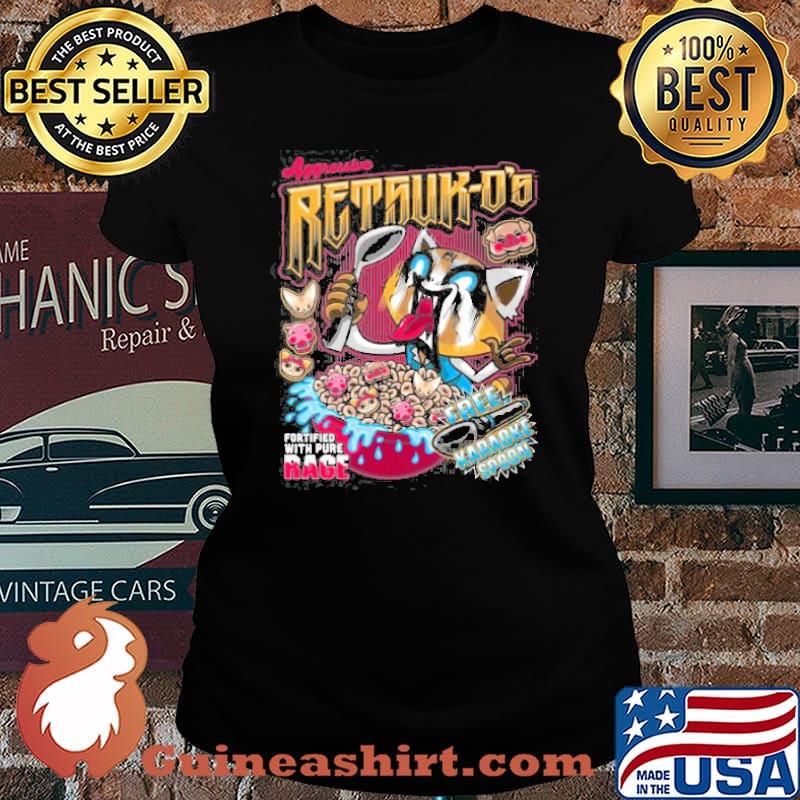 Aggressive Retsuk-o's fortified with pure rage free karaoke spoon s Laides tee
