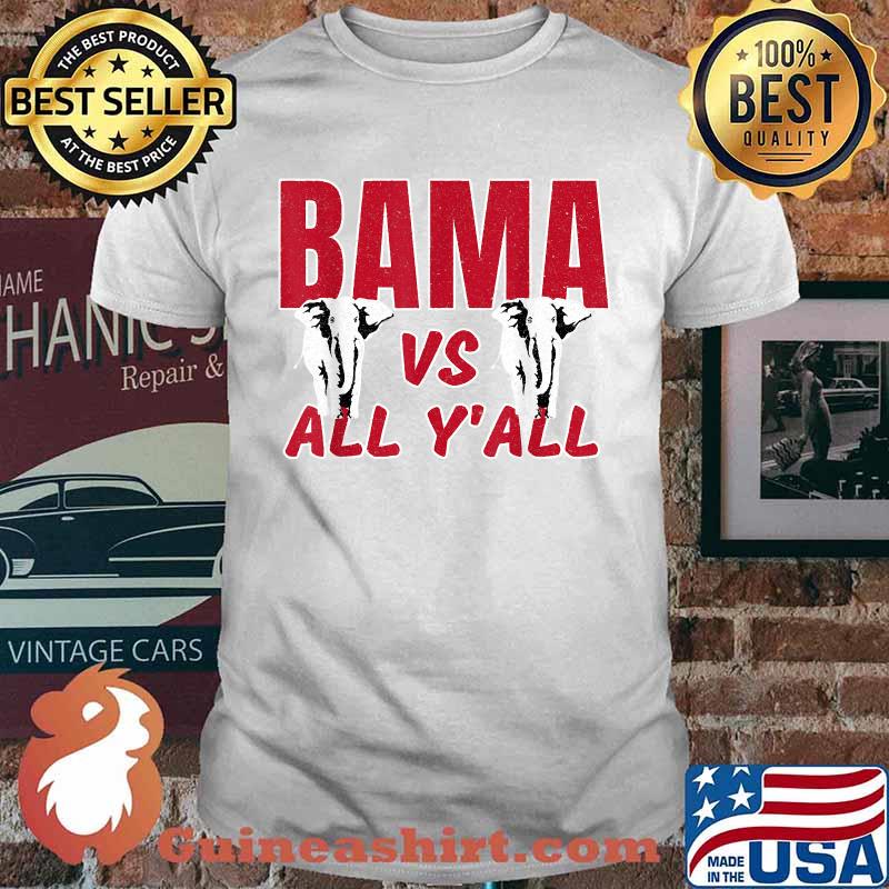 Alabama VS. All Y'all - The Tide is Crimson T-Shirt