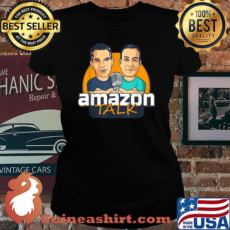 Amazon Talk Podcast Logo T-Shirt Laides tee