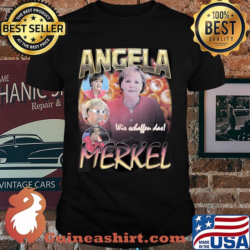 Angela Wis Schallen Das! Merkel Diamond T-Shirt