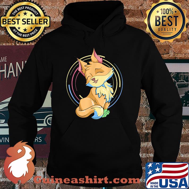 Anime Cute Animal Pastel Goth Art Kawaii Fox T-Shirt Hoodie