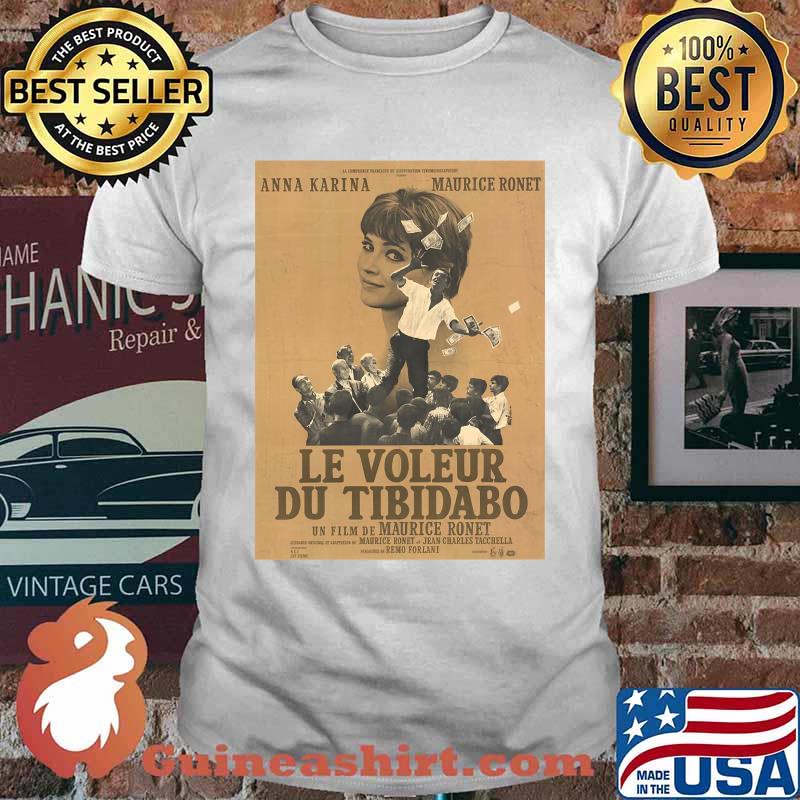 Anna Karina maurice Ronet le voleur du tibidabo poster T-Shirt