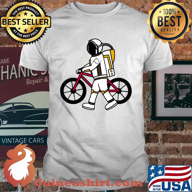 Astronomy guy with bike T-Shirt