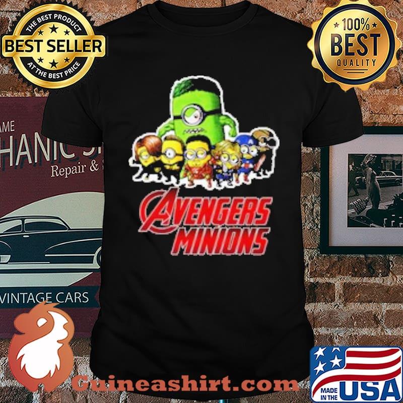 Avengers minions captain america shirt