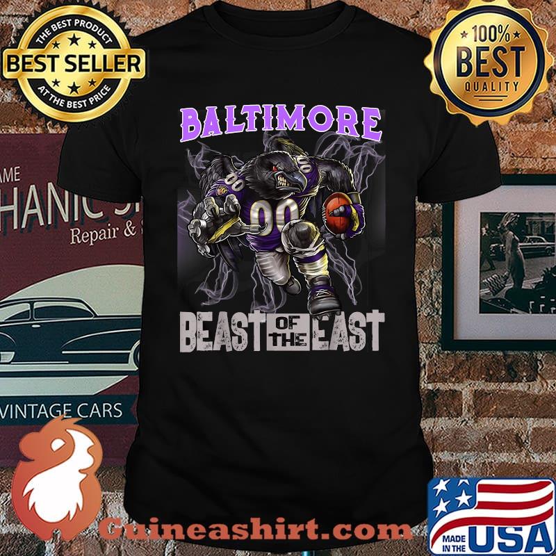 Baltimore Best Of The East Football Maryland Raven American Football T-Shirt