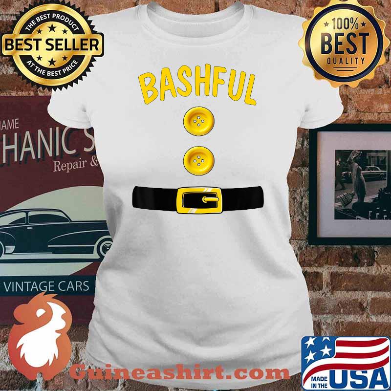 Bashful Dwarf Halloween T-Shirt Ladies tee