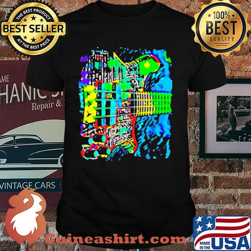 Bass Color Guitar Shirt