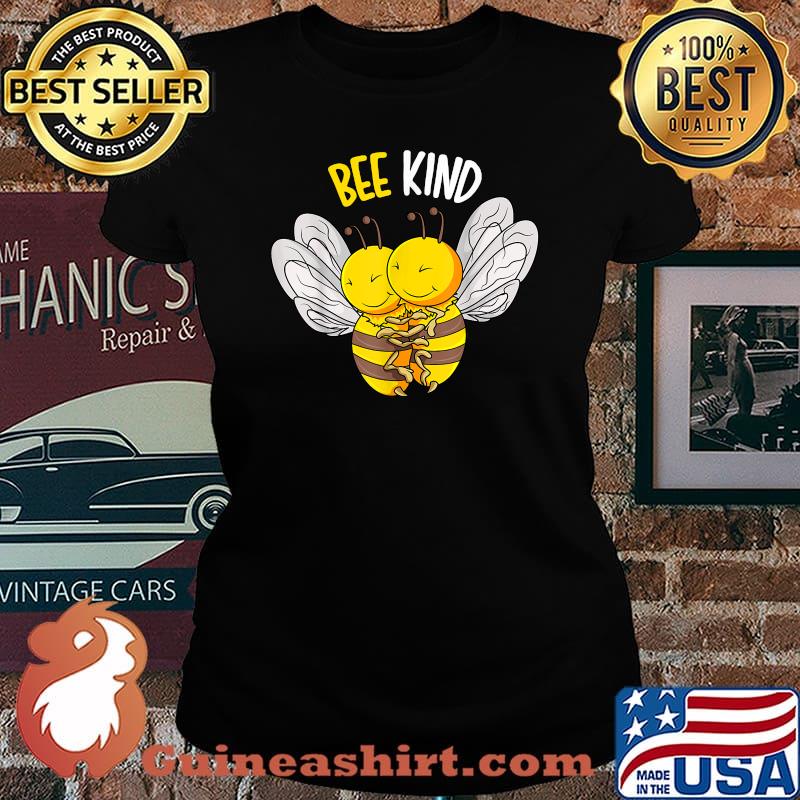 Bee Kind Bumble Bee Kindness T-Shirt Laides tee