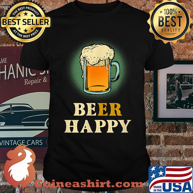Beer Happy Drinking T-Shirt