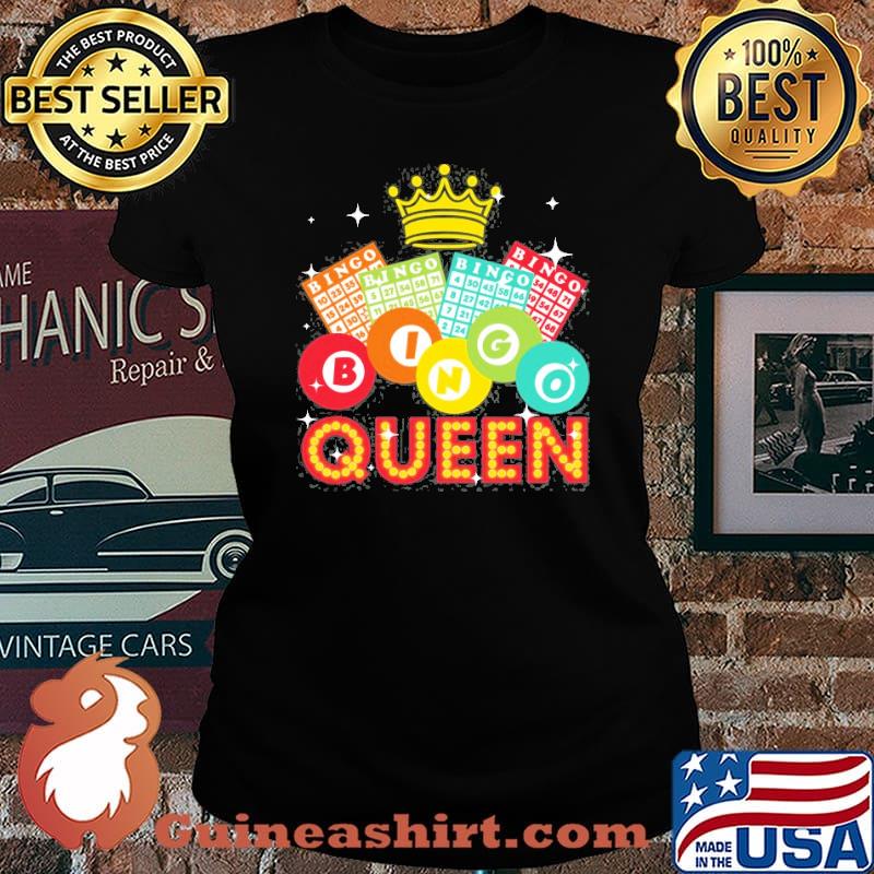 Bingo Queen Lovers Shirt Laides tee
