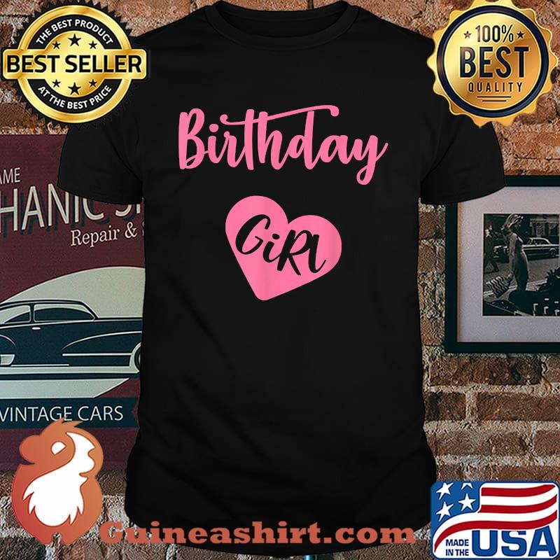 Birthday Girl Heart T-Shirt