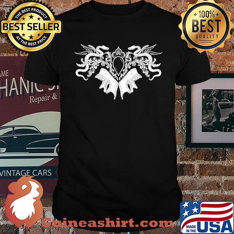 Black Tier Snakes and Jaws T-Shirt