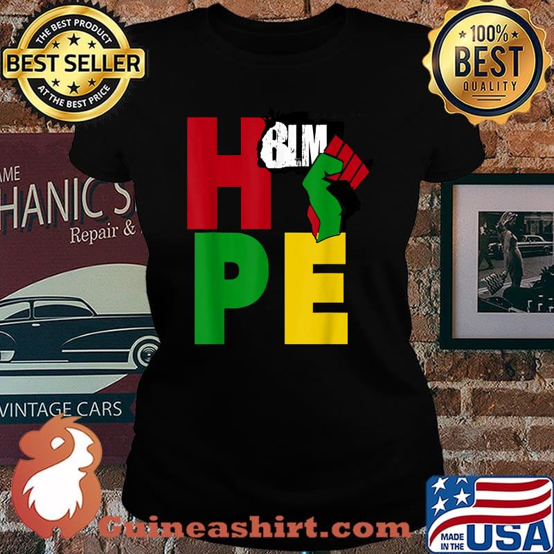 BLM Hope - Good Steward Brand T-Shirt Laides tee