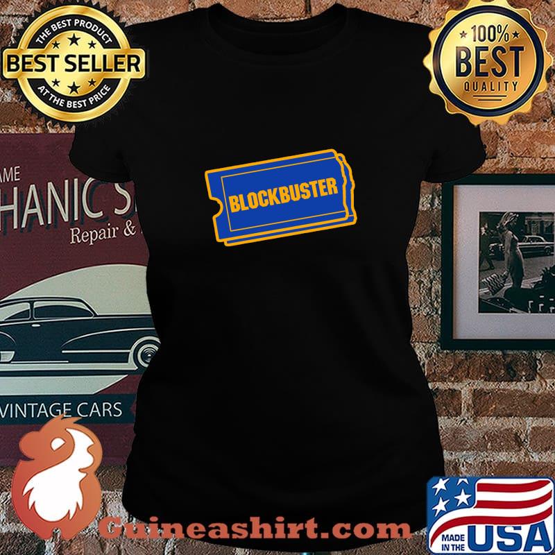 Blockbuster tag s Laides tee