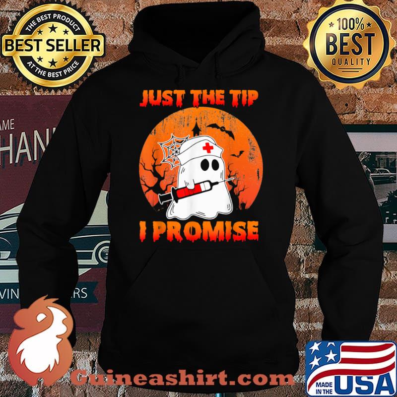 Boo Boo Crew Just The Tip Cute Nurse Ghost Halloween Shirt Hoodie