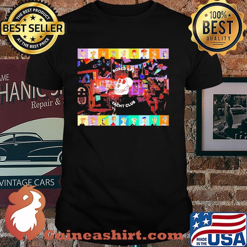 Bored Ape Yacht club mashup shirt