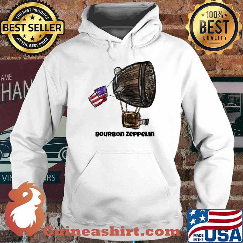 Bourbon Zeppelin Logo Usa Flag T-Shirt Hoodie