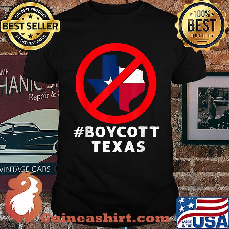 Boycott Texas Anti-Texas My Body My Choice Her Body Her Law T-Shirt
