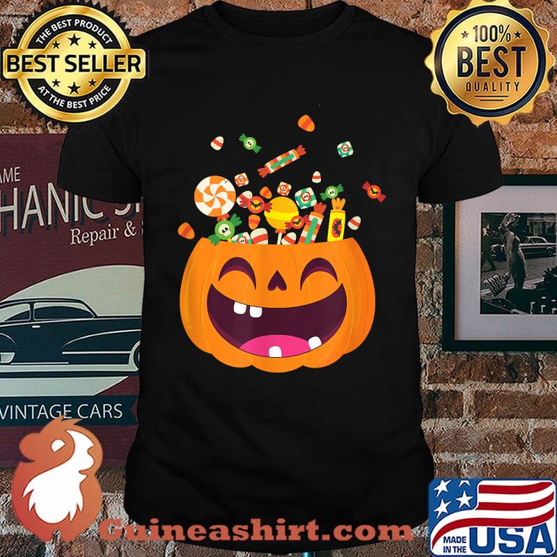Candy Pumpkin Happy Halloween Costume T-Shirt