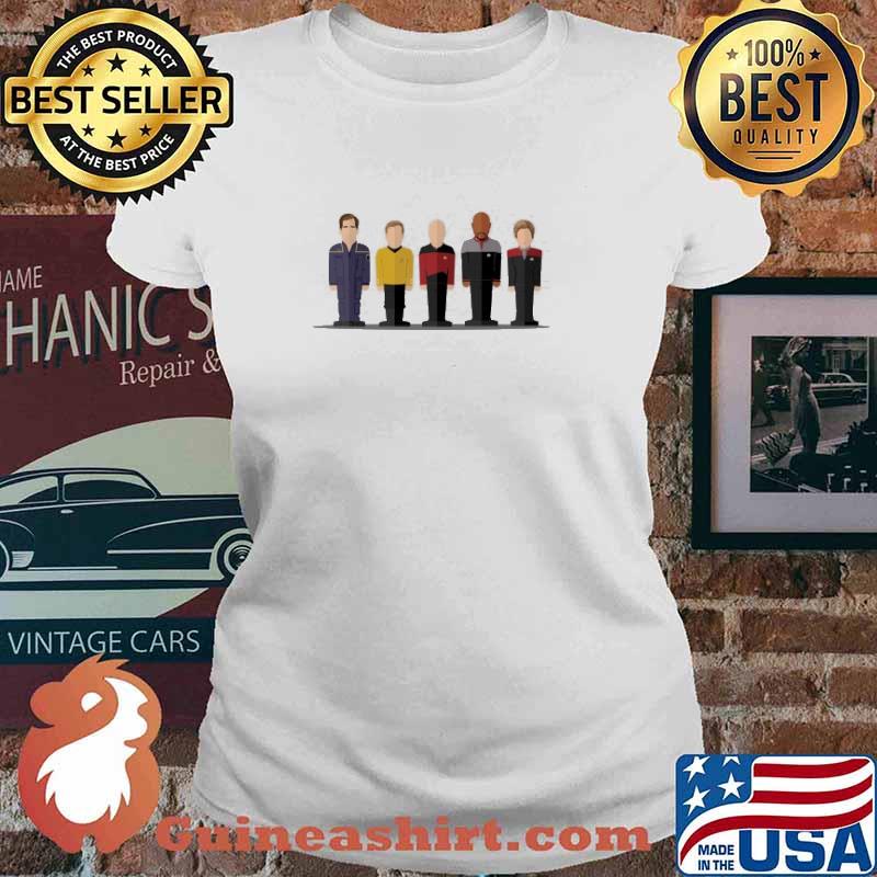Captains White Collar Worker Shirt Ladies tee