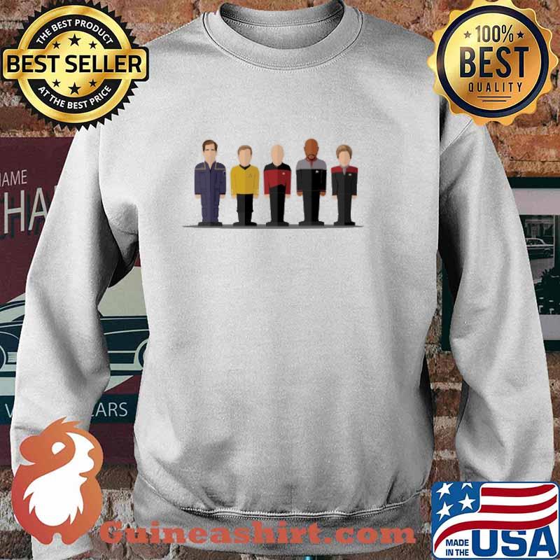 Captains White Collar Worker Shirt Sweater