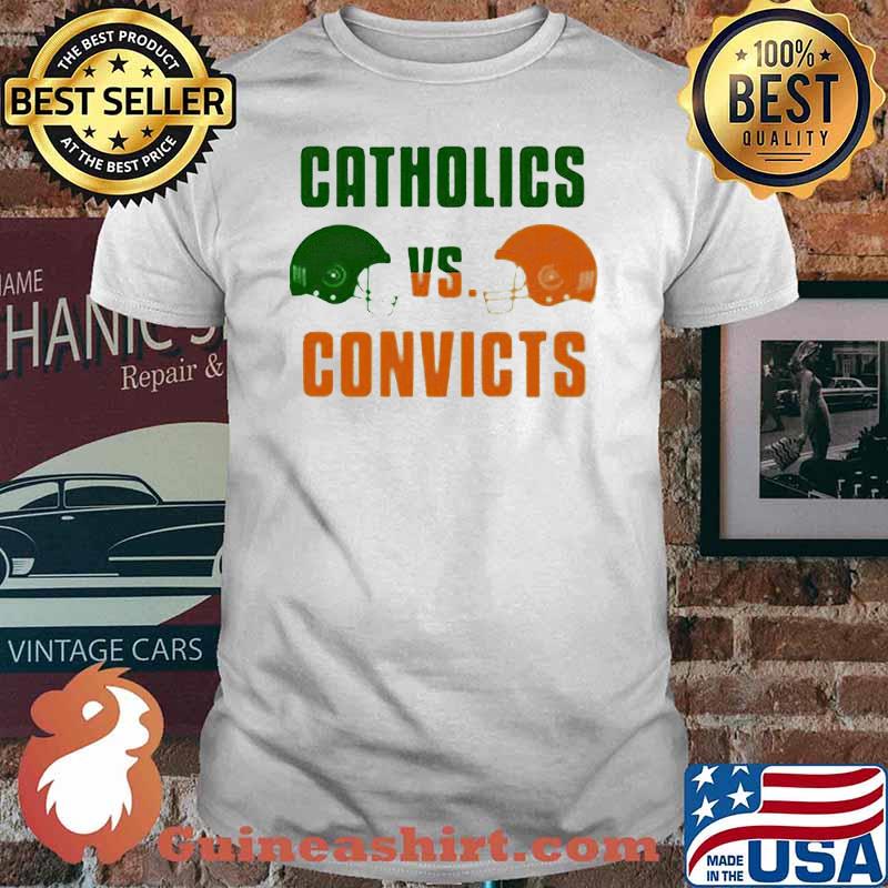 Catholics Vs Convicts football shirt