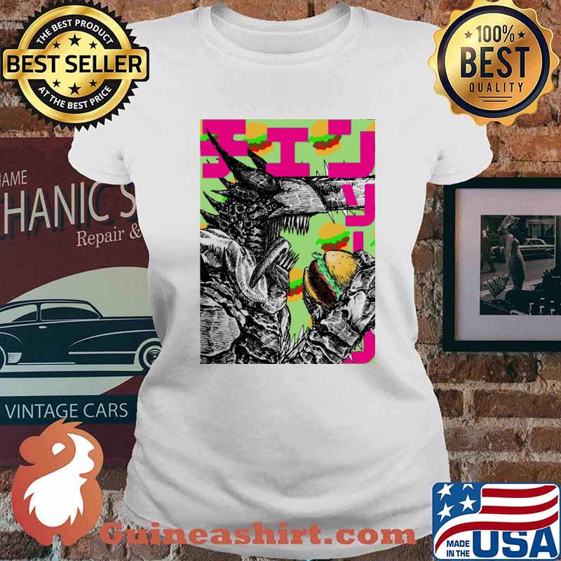 Chainsaw Man Burger s Ladies tee