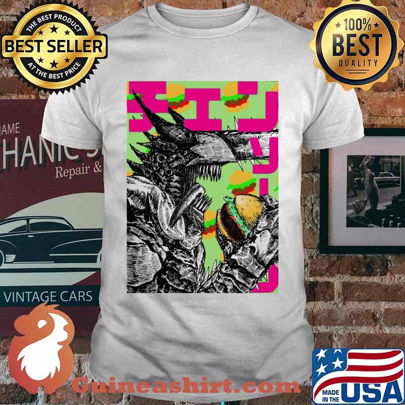 Chainsaw Man Burger shirt