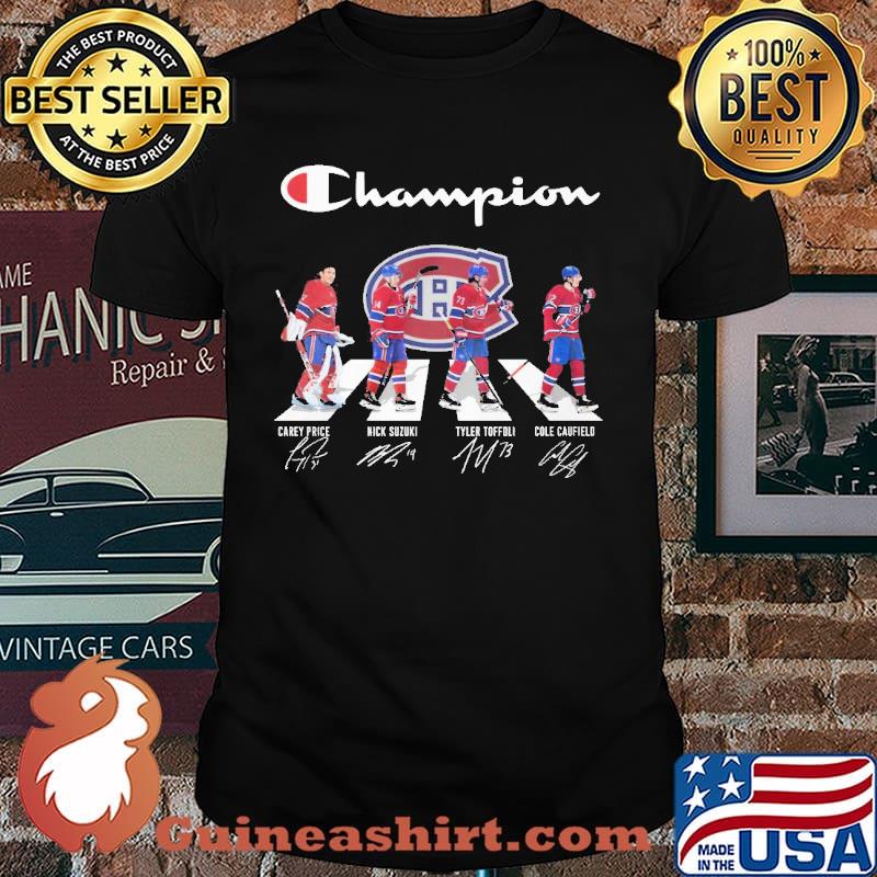 Champion Montreal canadiens across the road shirt