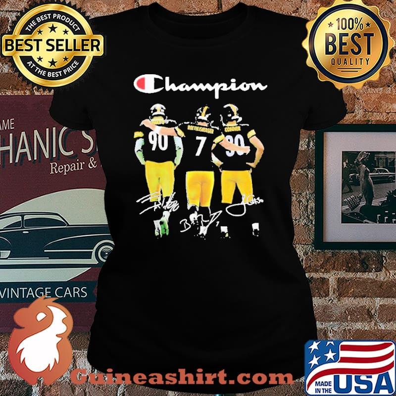 Champions Pittsburgh Steeler TJWatt Ben James Conner Shirt Laides tee