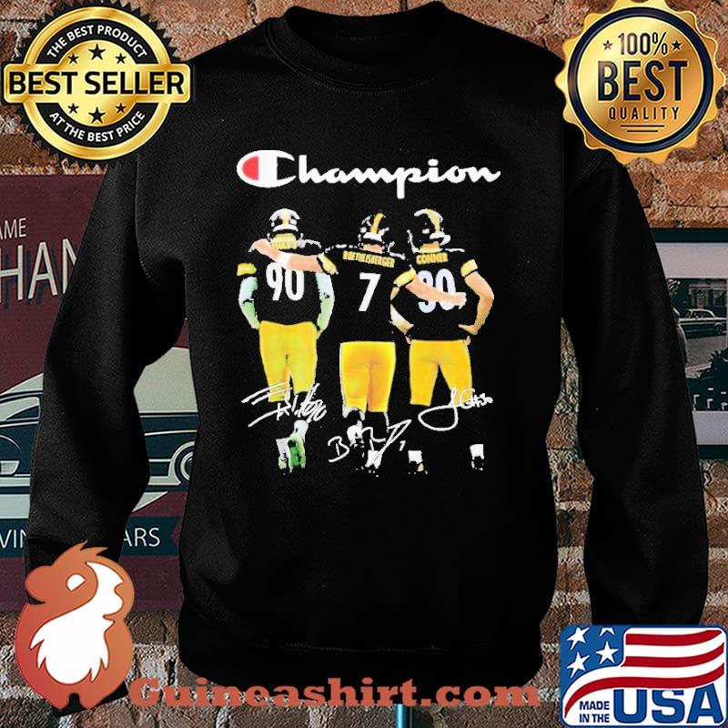 Champions Pittsburgh Steeler TJWatt Ben James Conner Shirt Sweater