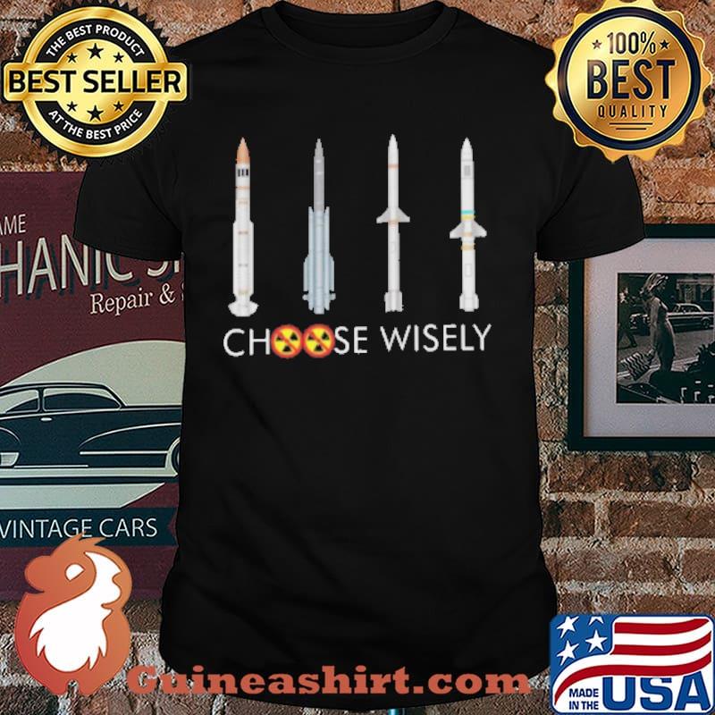 Choose wisely plane shirt