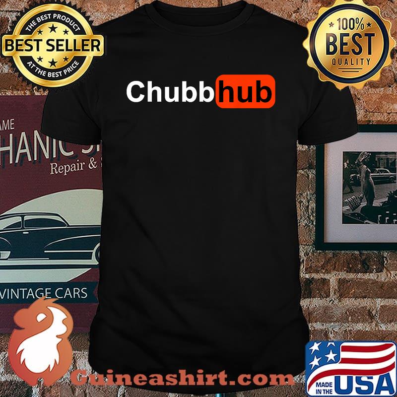 Smack Apparel Cleveland Football Fans. Chubb-Hub. Brown or Orange T-Shirt (Sm-5X)