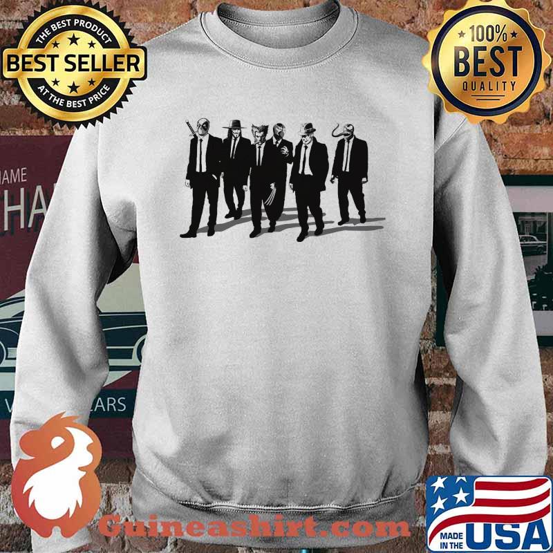 Comic Bad Dogs Deadpool Wolverine Spawn Rorschach and Venom s Sweater
